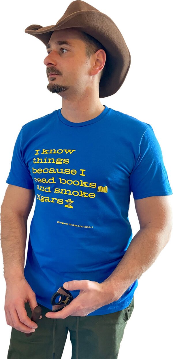 "I Know Things" Cigar Aficionado T-Shirt